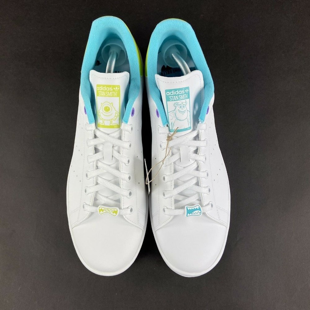 Adidas X Disney Monsters Inc. Stan Smith Cloud White Men's Shoes GZ5885 Sz 11-12 - Picture 7 of 9